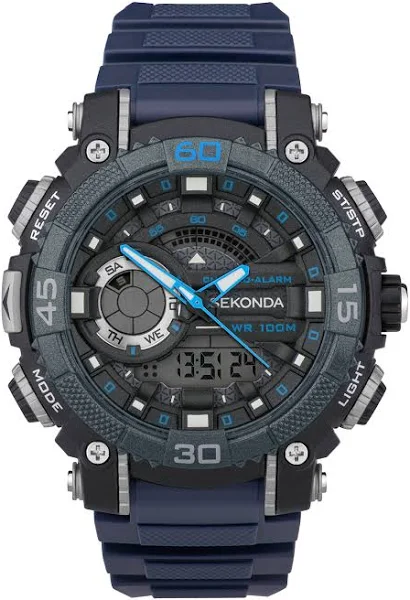 Zegarek Męski Sekonda 30167 niebieski