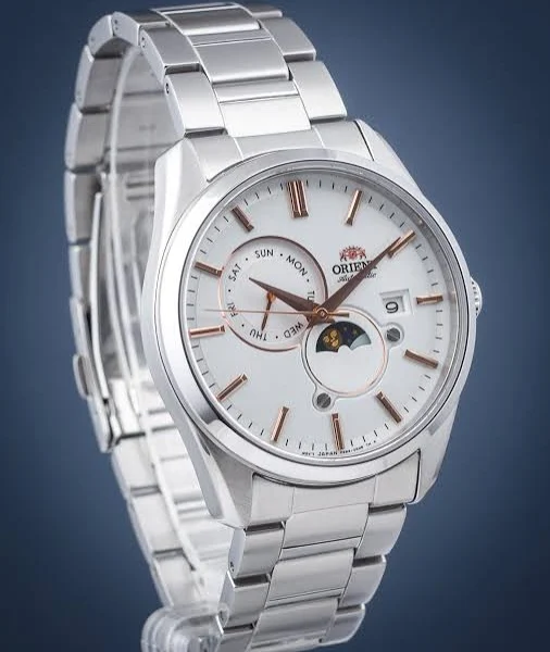 Zegarek męski Orient RA-AK0306S10B Sun & Moon Automatic