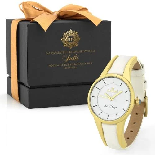 Zegarek na komunię dla dziewczynki Zegarek dziewczęcy G. Rossi 8154A-3C2 z grawerem na komunię