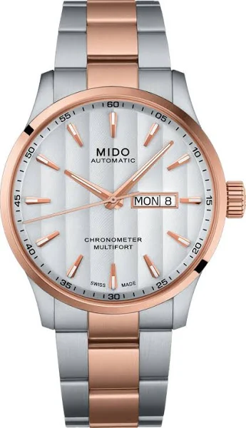 MIDO MULTIFORT CHRONOMETER 1 M038.431.22.031.00 Automatyczny zegarek męski z datownikiem