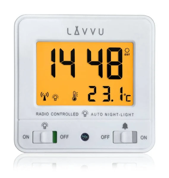 budzik cyfrowy z termometrem LAVVU LAR0040