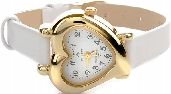 Zegarek Perfect dla dziewczynki Na Komunię Serce komunijny kwarcowy