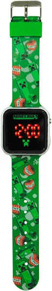 Kids Zegarek cyfrowy Led Minecraft