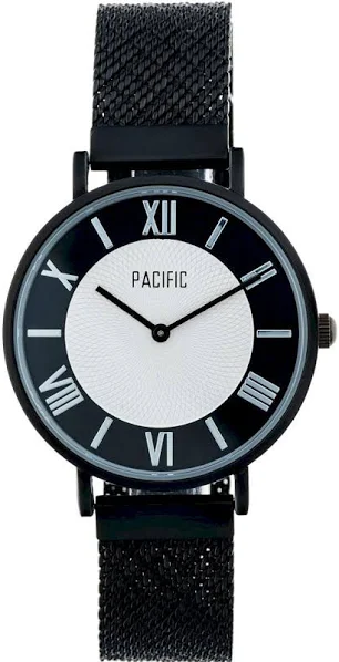 Czarny damski zegarek klasyczny Pacific X6177-06