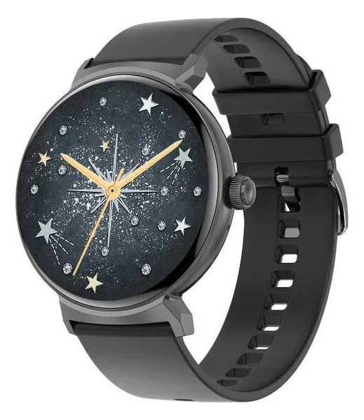 Zegarek Smartwatch Damski Hagen HC69.14.534 Czarny