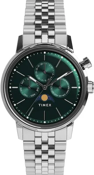 Zegarek Męski Timex TW2Y09900 srebrny