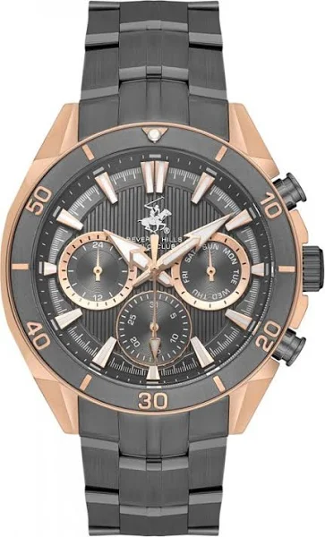 Beverly Hills Polo Club Zegarek męski BEVERLY HILLS BP3599X.450