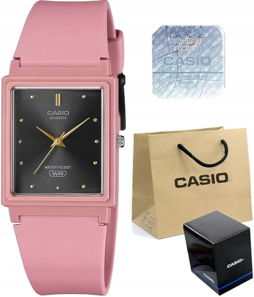 Zegarek damski Casio Classic róż prostokątny +box