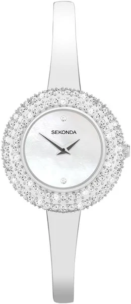 Zegarek Damski Sekonda 40586 CYRKONIE