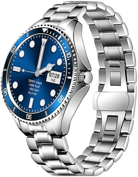 Smartwatch Garett Men Ocean RT srebrno-niebieski 5904238480571