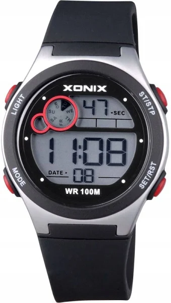Komunia Chłopca Zegarek Xonix Elektroniczny Wodoszczelny