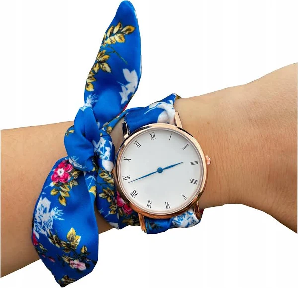 Zegarek Damski Analogowy Klasyczny Na Rękę Dla Kobiety Wiązany