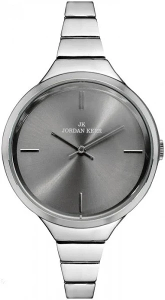 Damski Zegarek J.Kerr Wąska Srebrna Bransoleta