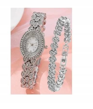 Zegarek Damski Z Bransoletką Komplet 369