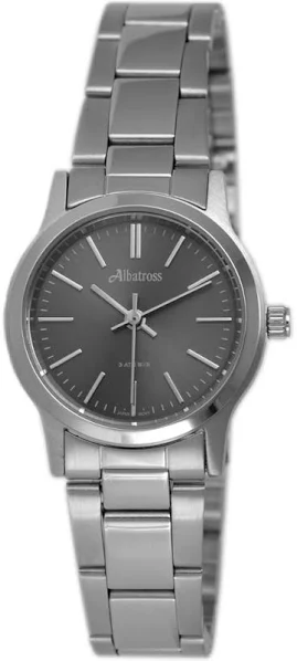 SAXO Srebrny damski zegarek z bransoletą Albatross ABBC25-1