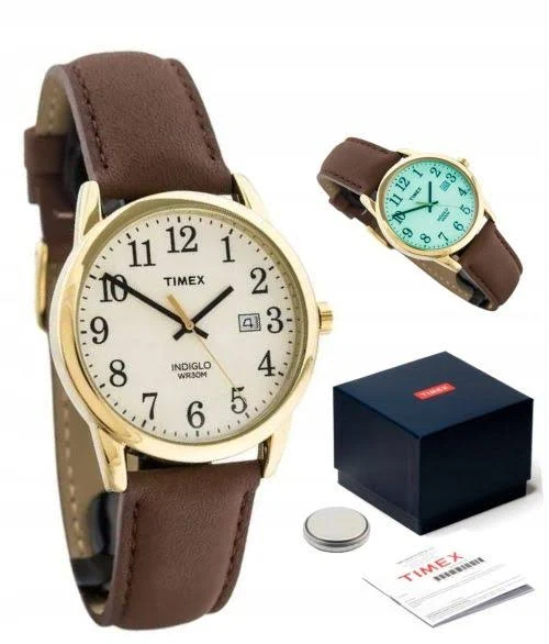 Zegarek Timex Złoty Na Pasku