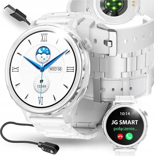 Smartwatch Zegarek Dla Kobiety Menu Pl Powiadomienia Rozmowy Smart Watch