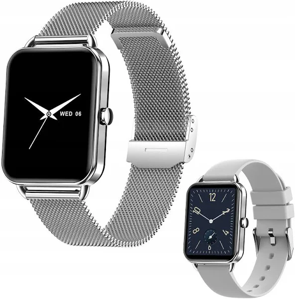 Zegarek Smartwatch Rozmowy Bt Powiadomienia Amoled Tętno Sport Damski