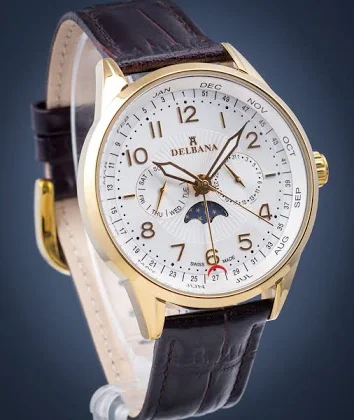 Zegarek Delbana Retro Moonphase 42601.646.6.064