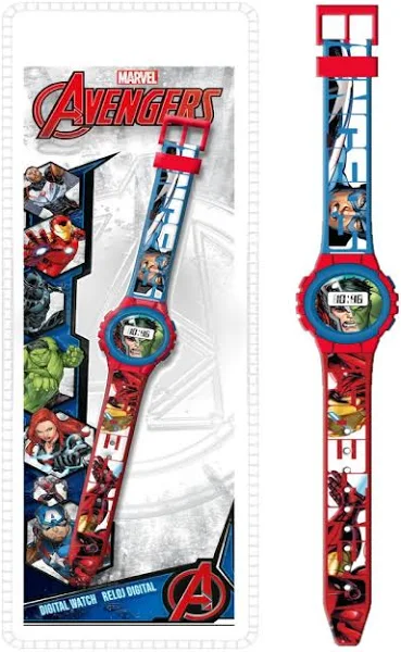 Kids Euroswan Zegarek cyfrowy Avengers Mv15762