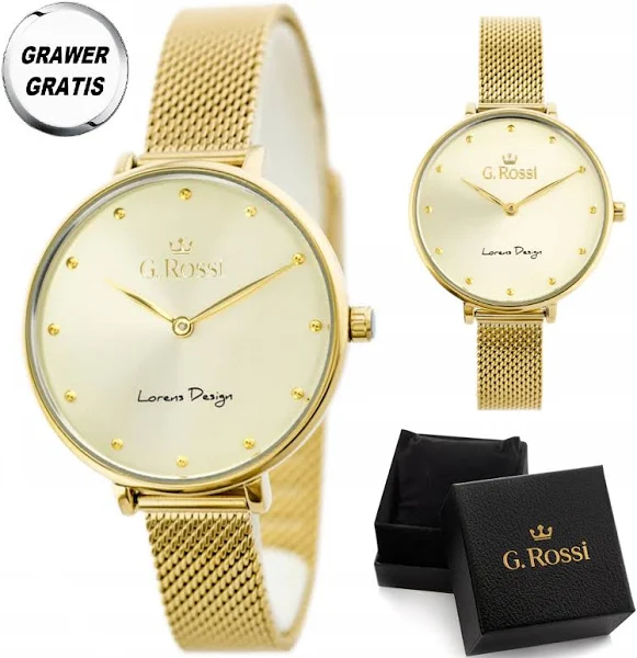 Piękny Złoty Zegarek Dla Mamy Grawer