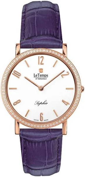 Zegarek damski Le Temps Zafira Slim Swarovski