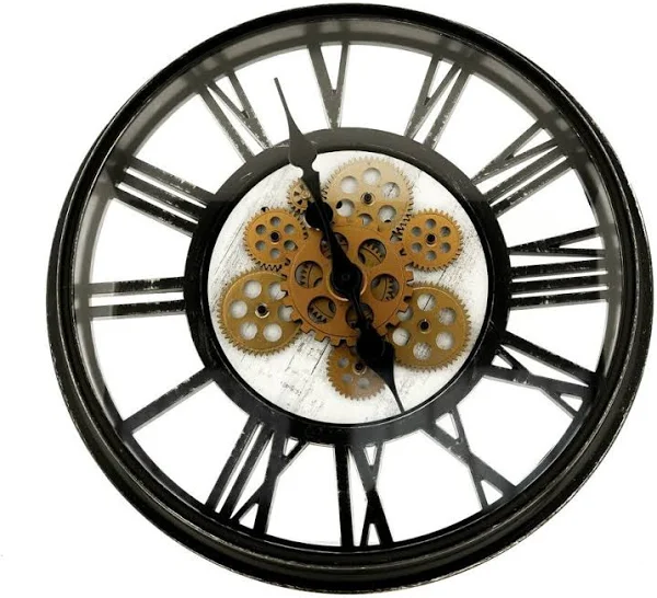 Vilde Zegar ścienny ruchomy mechanizm 50 cm