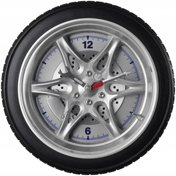 Zegar Ścienny Perfect srebrny 26,5cm Bateria