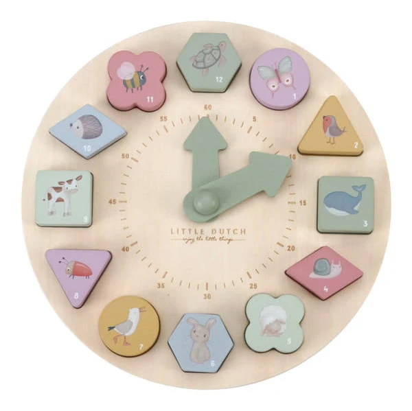 Little Dutch Pastelowy zegar
