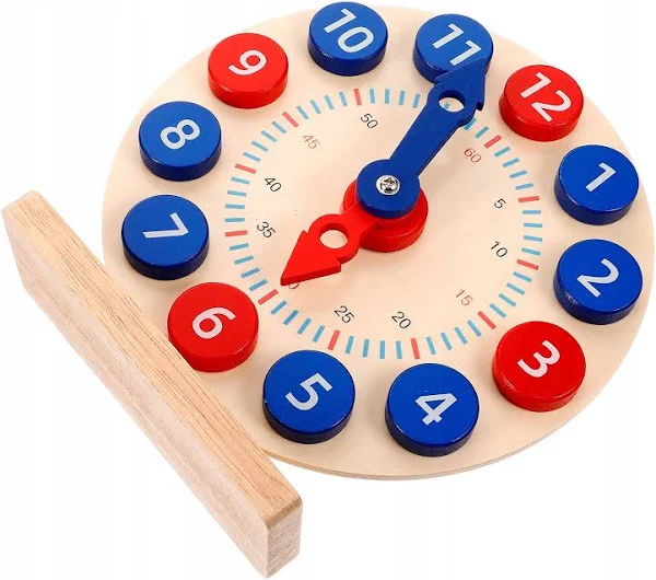 Zegar Pomoce Nauczalne Zabawki Dla Małych Dzieci