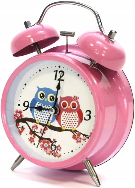Sowa Zegar Z Budzikiem Dla Dzieci Alarm