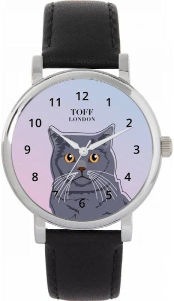 TLWS-31874 Toff London Zegarek dla kotów brytyjskich kró
