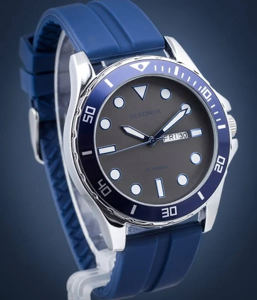Zegarek męski Sekonda 1702 niebieski
