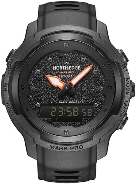 Męski zegarek sportowy z włókna węglowego