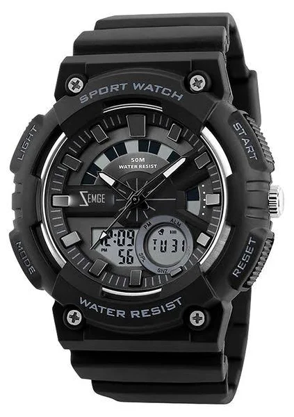 zegarek męski Zemge Sport Silikownowy Pasek 1061