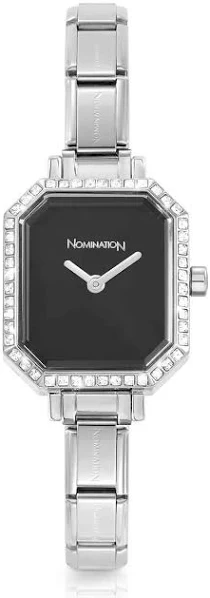 Zegarek Damski Nomination Composable Paris 'Cyrkonie/Czarny' 076036/012