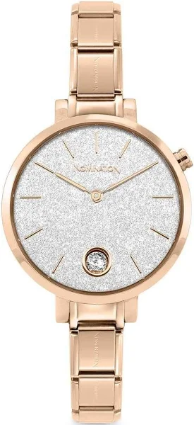 Zegarek Damski Nomination Composable 'Różowe Złoto/Srebrny' 076034/023