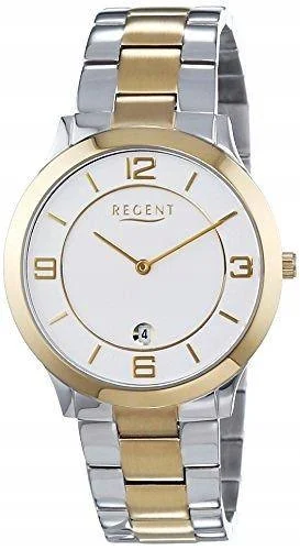 Zegarek męski Regent 11160229 datownik złoty