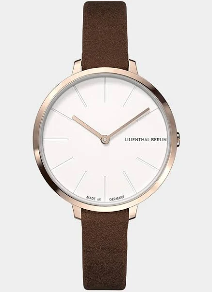 Zegarek Damski Różowe Złoto Białe Koperta ze stali chirurgicznej