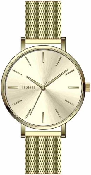 Zegarek damski TORII G33GS złoty fashion klasyczny