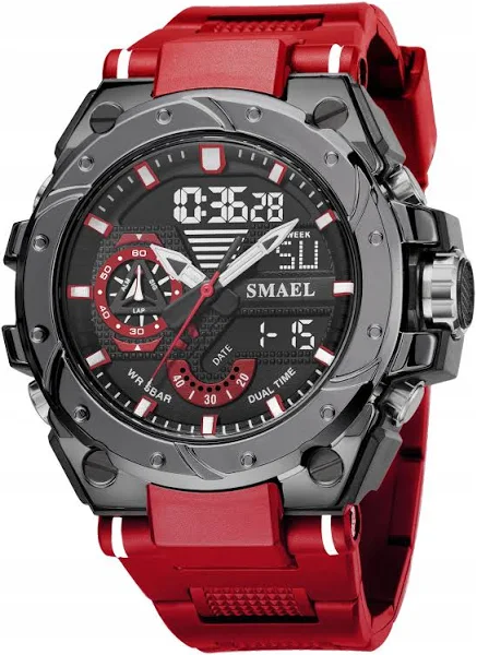 Zegarek Męski Smael Militarny Sportowy Wodoodporny