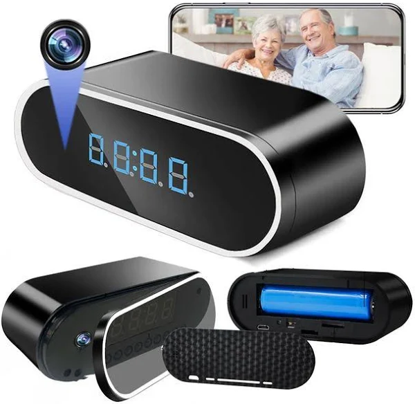 Kamera Ukryta W Zegarku Szpiegowska Wi-Fi Fhd