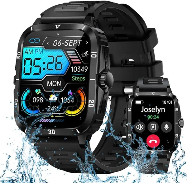 KT71 Inteligentny zegarek 1.96 in Inteligentny zegarek Bluetooth Krokomierz Powiadamianie o połączeniu telefonicznym Rejestrator aktywności fizycznej