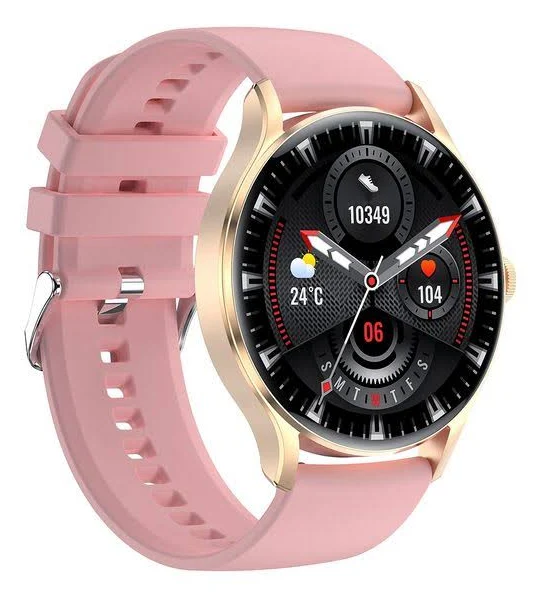 Elegancki Smartwatch Menu Pl Rozmowy Nfc Płatności Wodoodporny Tętno Tlen