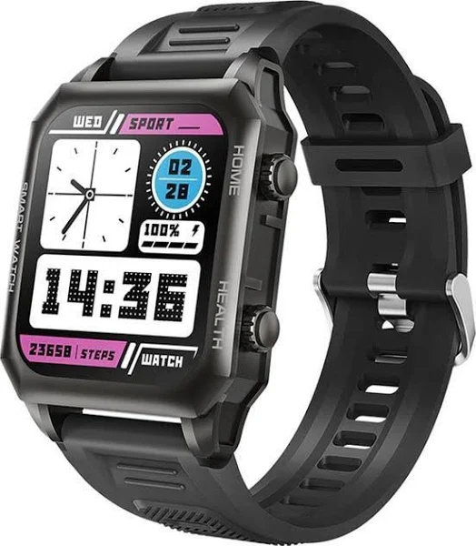 Kumi KU3 MAX Czarny Smartwatch