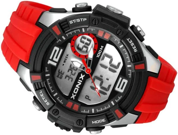 Zegarek Xonix Duży Młodzieżowy DualTime