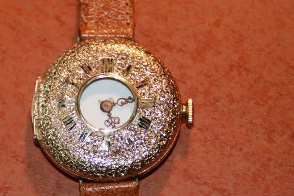 Zabytkowy Zegarek Na Rękę Złoto 585