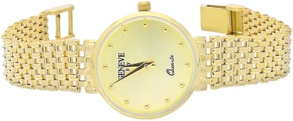 Zegarek złoty z okrągłą tarczą MI G398326 próba 585