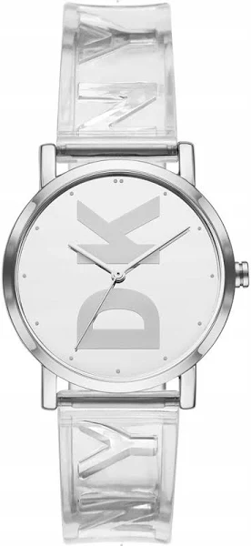 DKNY Soho zegarek dla kobiet mechanizm kwarcowy z paskiem ze stopu