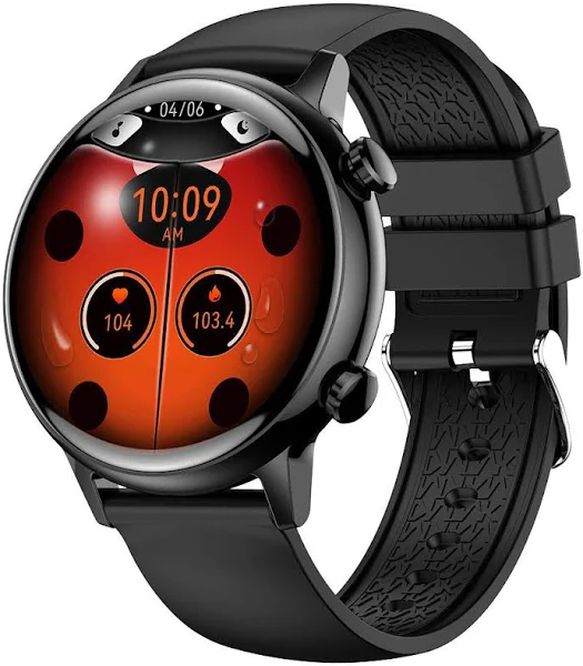 Zegarek Smartwatch Damski Hagen Hc52.14.534 Czarny